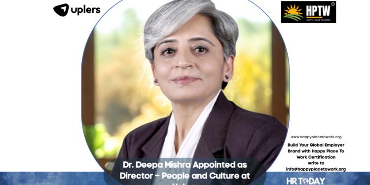 Dr. Deepa Mishra Appointed as Director – People and Culture at Uplers