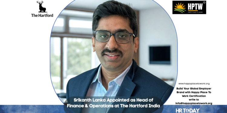 Srikanth Lanka Appointed as Head of Finance & Operations at The Hartford India