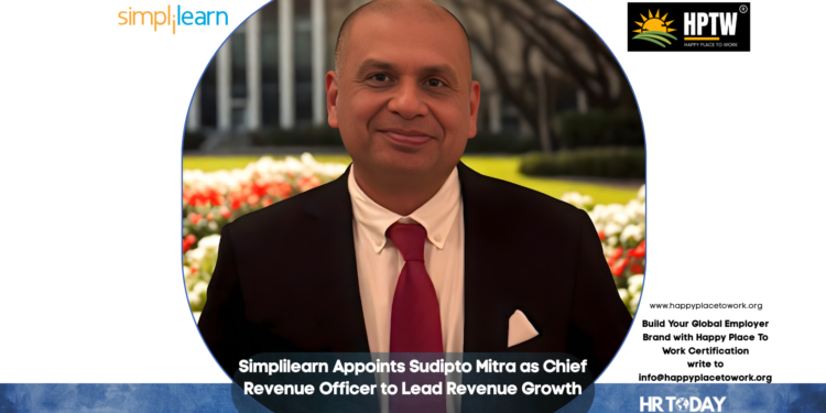 Simplilearn Appoints Sudipto Mitra as Chief Revenue Officer to Lead Revenue Growth