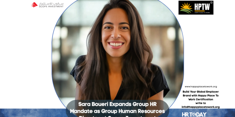 Sara Boueri Expands Group HR Mandate as Group Human Resources Director at Scope Investment