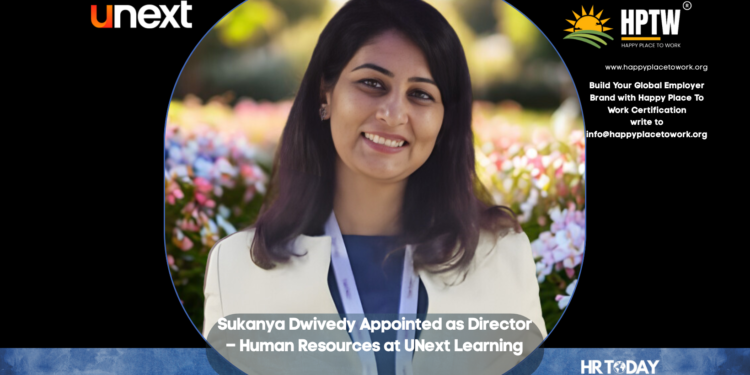 Sukanya Dwivedy Appointed as Director – Human Resources at UNext Learning