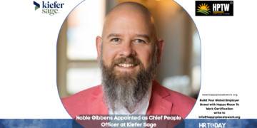 Noble Gibbens Appointed as Chief People Officer at Kiefer Sage