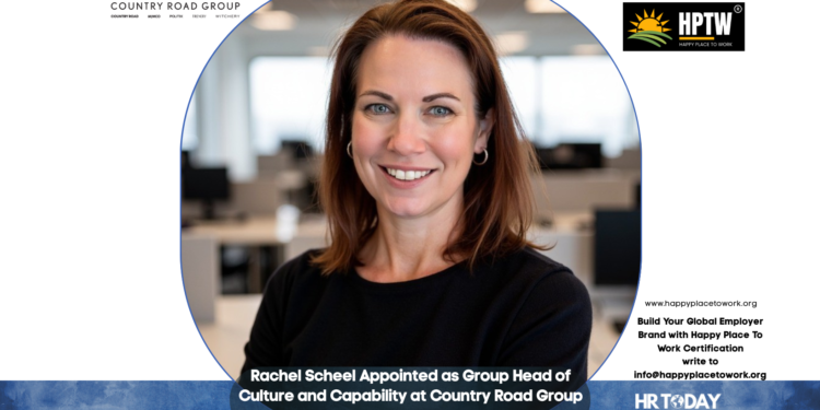 Rachel Scheel Appointed as Group Head of Culture and Capability at Country Road Group