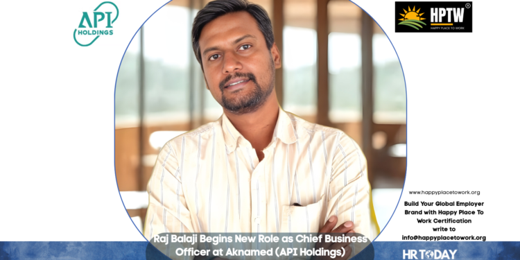 Raj Balaji Begins New Role as Chief Business Officer at Aknamed (API Holdings)