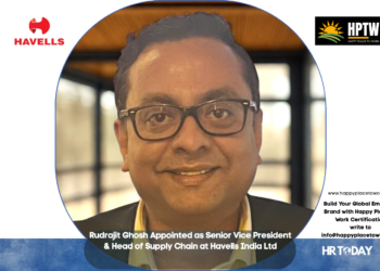 Rudrajit Ghosh Appointed as Senior Vice President & Head of Supply Chain at Havells India Ltd