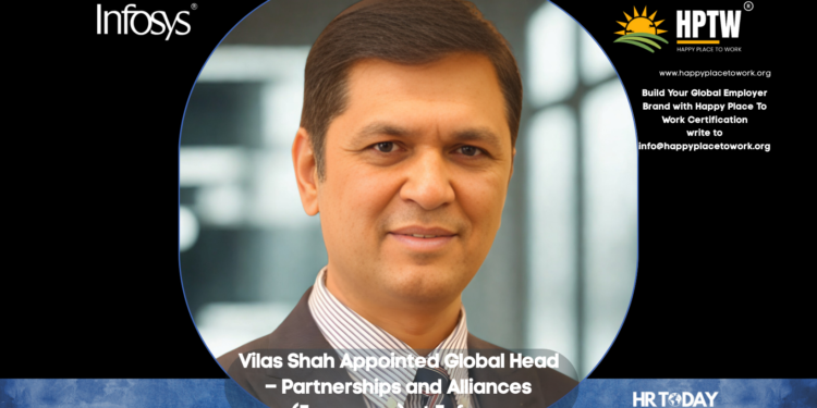 Vilas Shah Appointed Global Head – Partnerships and Alliances (Insurance) at Infosys