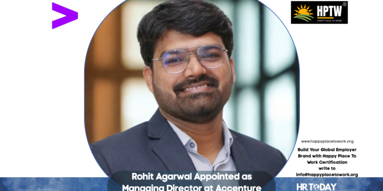Rohit Agarwal Appointed as Managing Director at Accenture