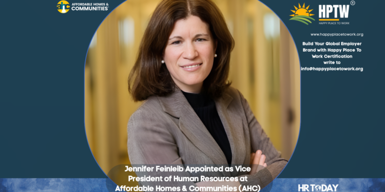 Jennifer Feinleib Appointed as Vice President of Human Resources at Affordable Homes & Communities (AHC)