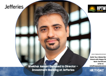 Shekhar Asnani Elevated to Director – Investment Banking at Jefferies