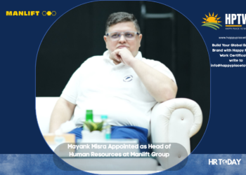 Mayank Misra Appointed as Head of Human Resources at Manlift Group