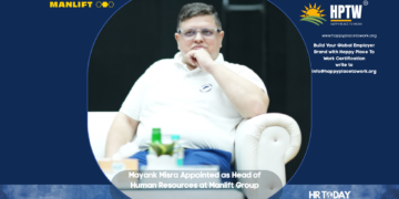 Mayank Misra Appointed as Head of Human Resources at Manlift Group