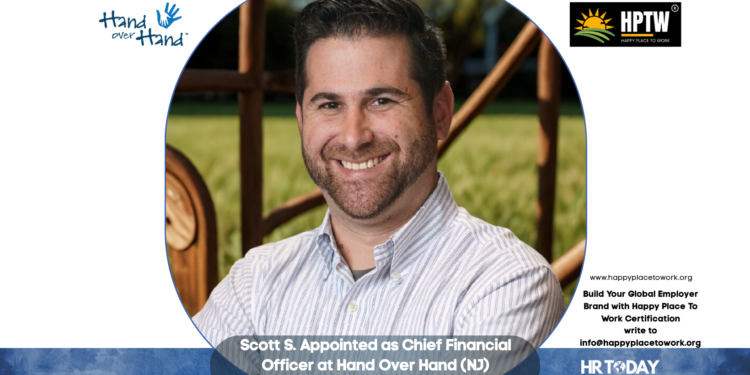 Scott S. Appointed as Chief Financial Officer at Hand Over Hand (NJ)