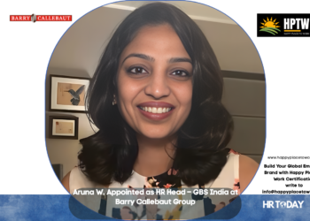 Aruna W. Appointed as HR Head – GBS India at Barry Callebaut Group