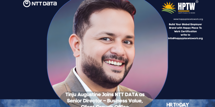 Tinju Augustine Joins NTT DATA as Senior Director – Business Value, Client Growth Office