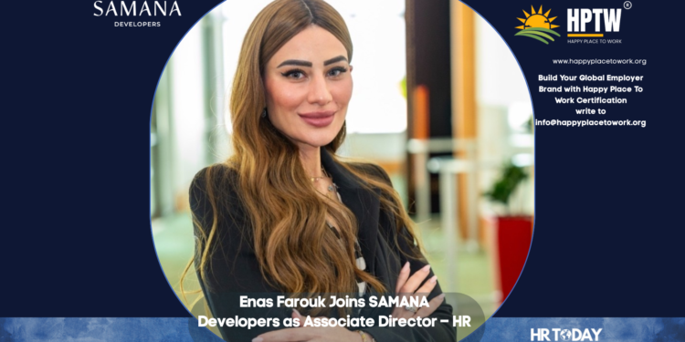 Enas Farouk Joins SAMANA Developers as Associate Director – HR