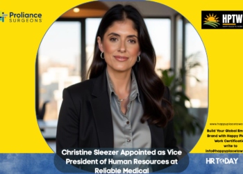Christine Sleezer Appointed as Vice President of Human Resources at Reliable Medical