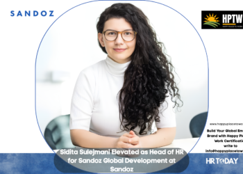 Sidita Sulejmani Elevated as Head of HR for Sandoz Global Development at Sandoz