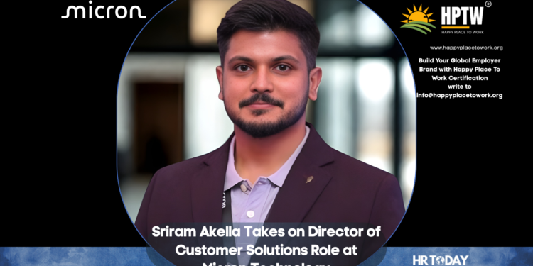 Sriram Akella Takes on Director of Customer Solutions Role at Micron Technology