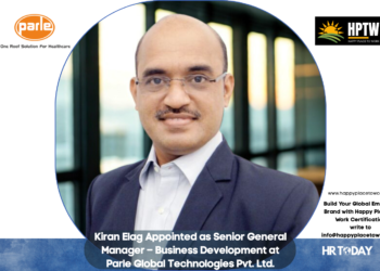 Kiran Elag Appointed as Senior General Manager – Business Development at Parle Global Technologies Pvt. Ltd.