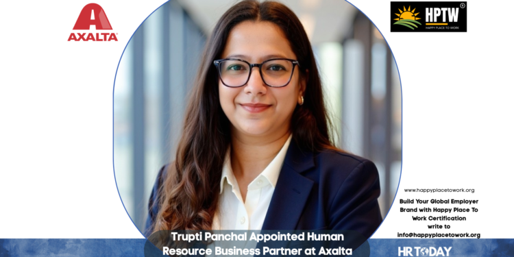 Trupti Panchal Appointed Human Resource Business Partner at Axalta