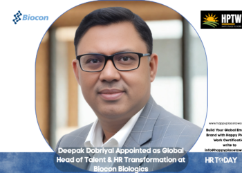 Deepak Dobriyal Appointed as Global Head of Talent & HR Transformation at Biocon Biologics