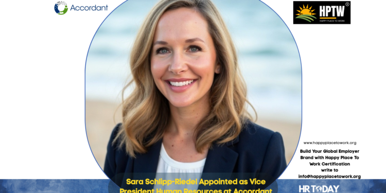 Sara Schlipp-Riedel Appointed as Vice President Human Resources at Accordant Company, LLC