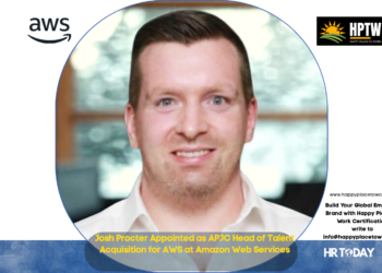 Josh Procter Appointed as APJC Head of Talent Acquisition for AWS at Amazon Web Services