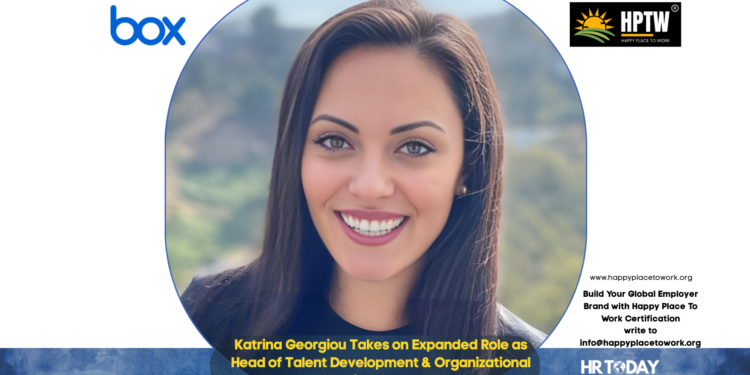 Katrina Georgiou Takes on Expanded Role as Head of Talent Development & Organizational Effectiveness at Box