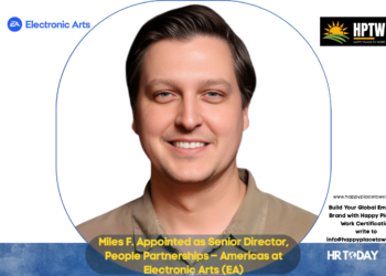 Miles F. Appointed as Senior Director, People Partnerships – Americas at Electronic Arts (EA)