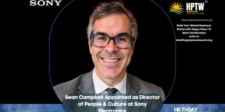 Sean Campbell Appointed as Director of People & Culture at Sony Electronics