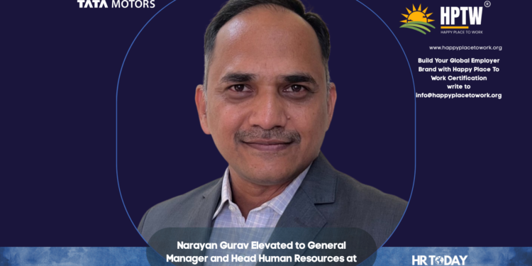 Narayan Gurav Elevated to General Manager and Head Human Resources at Tata Motors