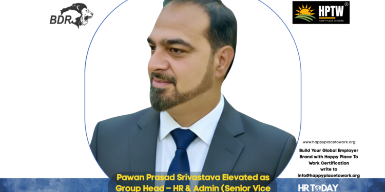 Pawan Prasad Srivastava Elevated as Group Head – HR & Admin (Senior Vice President) at BDR Pharmaceuticals