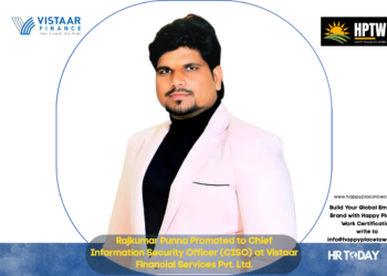 Rajkumar Punna Promoted to Chief Information Security Officer (CISO) at Vistaar Financial Services Pvt. Ltd.