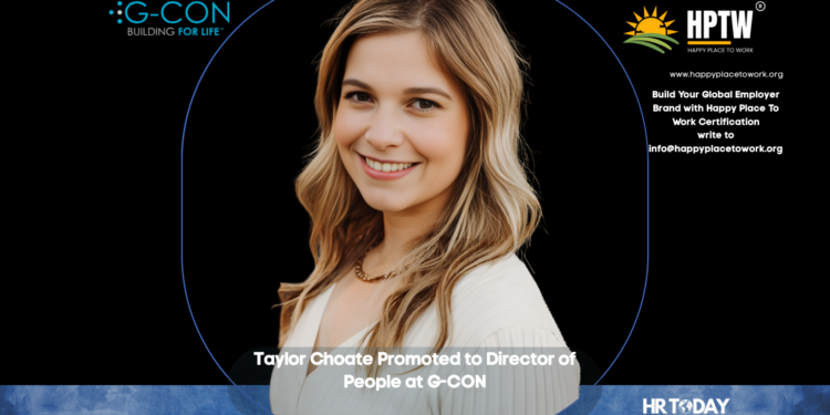 Taylor Choate Promoted to Director of People at G-CON