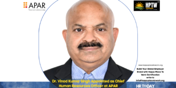 Dr. Vinod Kumar Singh Appointed as Chief Human Resources Officer at APAR Industries Limited