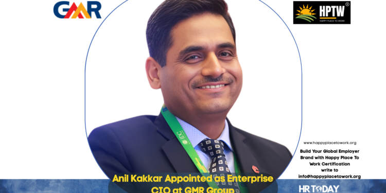 Anil Kakkar Appointed as Enterprise CIO at GMR Group