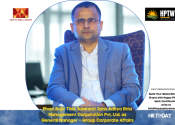 Phani Rajiv Tilak Julakanti Joins Aditya Birla Management Corporation Pvt. Ltd. as General Manager – Group Corporate Affairs