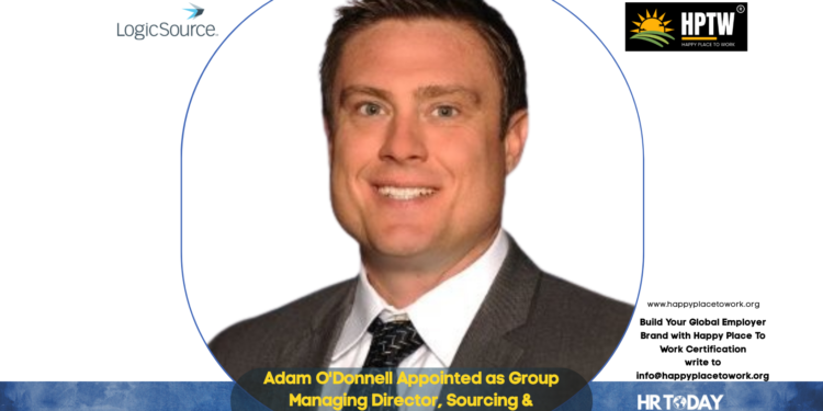 Adam O'Donnell Appointed as Group Managing Director, Sourcing & Procurement at LogicSource, Inc.