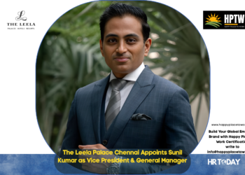 The Leela Palace Chennai Appoints Sunil Kumar as Vice President & General Manager