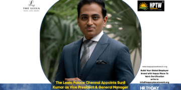 The Leela Palace Chennai Appoints Sunil Kumar as Vice President & General Manager