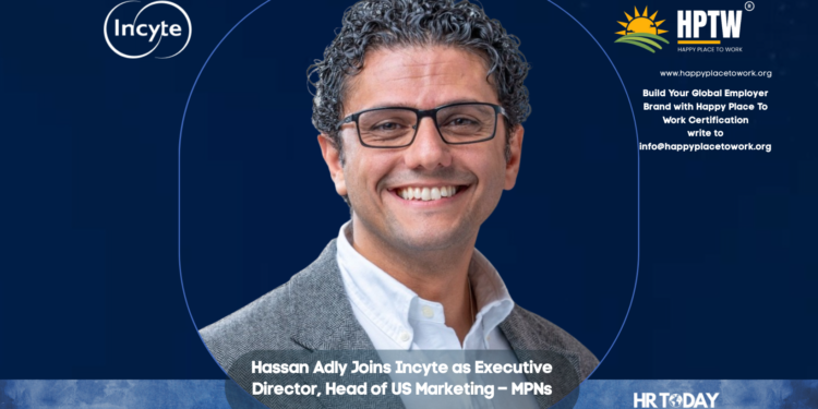 Hassan Adly Joins Incyte as Executive Director, Head of US Marketing – MPNs