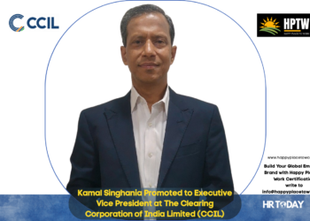 Kamal Singhania Promoted to Executive Vice President at The Clearing Corporation of India Limited (CCIL)