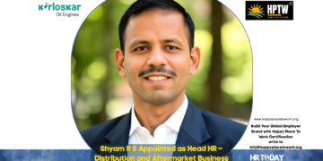 Shyam R S Appointed as Head HR – Distribution and Aftermarket Business at Kirloskar Oil Engines Limited