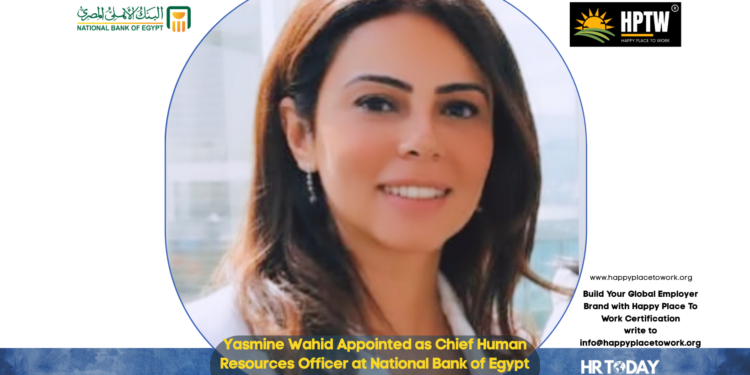 Yasmine Wahid Appointed as Chief Human Resources Officer at National Bank of Egypt