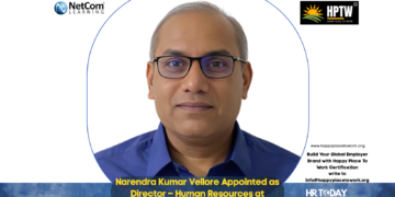 Narendra Kumar Vellore Appointed as Director – Human Resources at NetCom Learning®