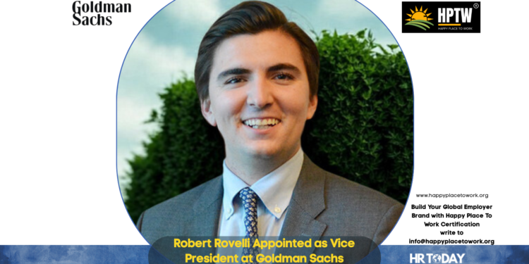 Robert Rovelli Appointed as Vice President at Goldman Sachs