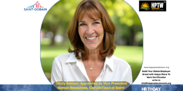 Cindy Baldwin Appointed as Vice President Human Resources, CertainTeed at Saint-Gobain North America