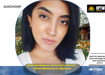 Akanksha Balsavar Promoted to Director – Human Resources at Algonomy
