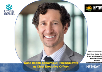 Cone Health Appoints Dr. Paul Krakovitz as Chief Executive Officer