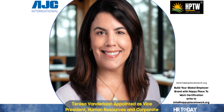 Teresa Vanderlaan Appointed as Vice President, Human Resources and Corporate Services at AJC International